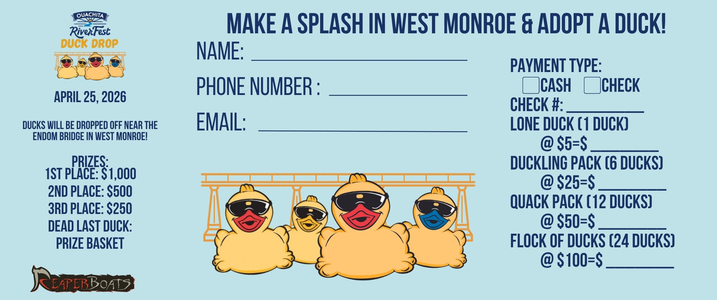 Adopt a Duck